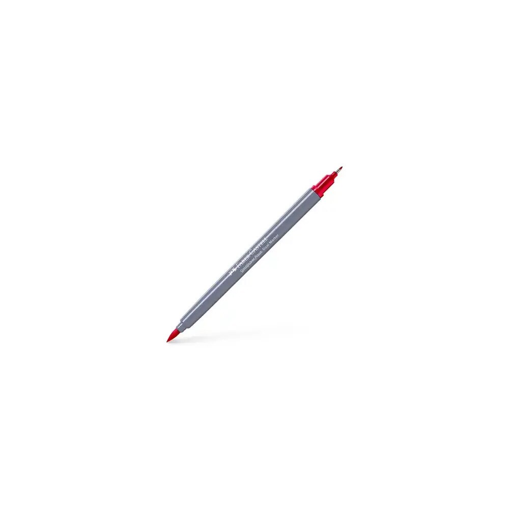Faber-Castell, Markers, Art & School, AquaDual, 626641, Permanent Carmine